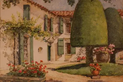 Image de La plage Ă 100 m -centre village- Tres belle grande maison de caractere-14 per