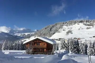 Image de Splendide Chalet  Espace Diamant à 350m Télésiège Mont-Rond/Esf