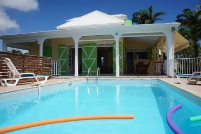 Image de Villa avec piscine jusqu'à 10 personnes, Les hauts de Saint-François
