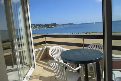 Image de Perros-Guirec, T2, Vue Mer Panoramique Du Sejour, De La Chambre Et De La Terrasse