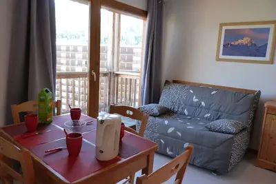 Image de Studio Cosi 4 Pers. au Chalet de SuperD*** - Vue dégagée sur le Massif - Exp Sud