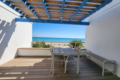 Image de Maison mediterraneenne sur la plage