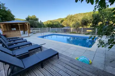 Image de maison 6p jardin\/ piscine privée (sel) parc nat des cevennes au calme