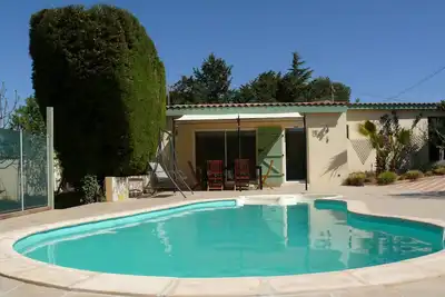 Image de GîteCANTO Cigalo near Valras \/ beach \/ air-conditioned + separate studio-garden-internet
