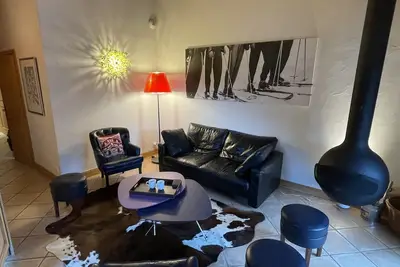 Image de Superb 70m2 apartment, fireplace, terrace, pool\/spa and private shuttle service
