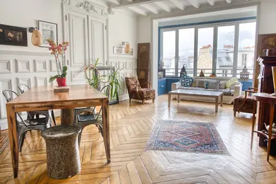 200 m² avec vue sur le Sacré Coeur et les toits de Paris