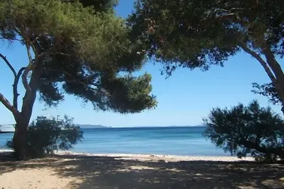 Image de Exceptionnel S. Berriau Beaux T3 front de mer\/ rez de jardin-Accès direct plag