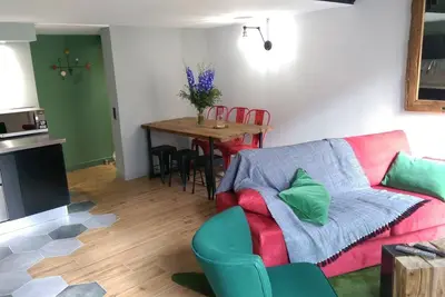Image de Charmant duplex, centre ville Ă 100m de la plage