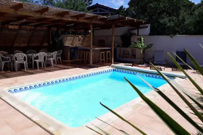 Image de Superbe villa de 4 a 9 personnes, 500 m de la plage Biscarosse avec piscine