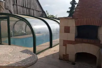 Image de Maison Individuelle Avec Piscine