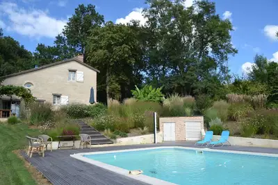 Image de Maison de charme avec Piscine chauffée