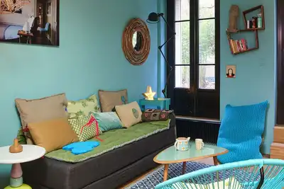 Image de studio design atypique, 2 terrasses