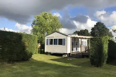 Image de Mobilhome climatisé 2 chambres - Les Charmettes**** (Les Mathes)