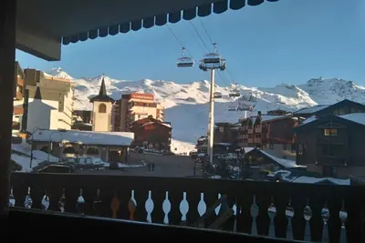 Image de Studio 24 m2 plein sud pour 4 personnes Ă Val Thorens.