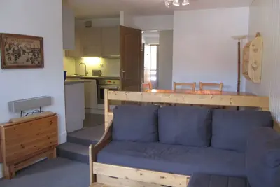 Image de Appartement skis aux pieds - 4 Ă 6 couchages - Domaine La Tania Courchevel
