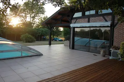 Image de Gavial - Grande maison 5 chambres avec piscine à Léon dans les Landes
