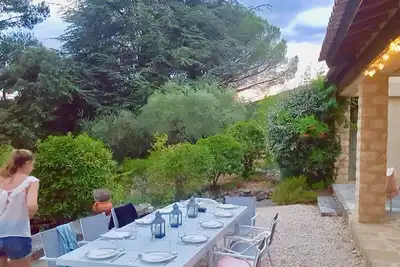 Image de Maison de famille en pleine nature, piscine Lourmarin