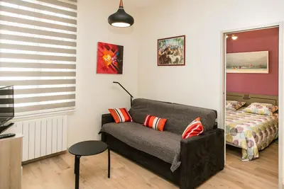 Image de Beau T2 classé*** refait à neuf en 2017. Plein centre, au calme. Parking privé,
