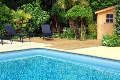 Image de Charmante maison en bord de mer avec piscine privée, Wifi, jardin clos.