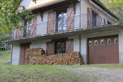 Image de The house in the country castle, near Blois.
