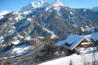 Image de Chalet cosy avec terrasse au pieds des Remontées Mécaniques