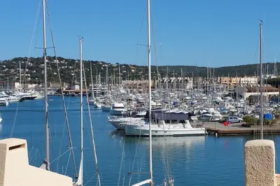 Image de vacances dans le golfe de saint-tropez