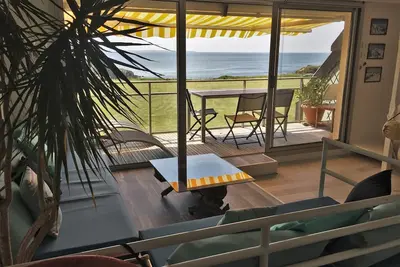 Image de Appartement Bord De Mer Et Plage, 2 Chambres + Mezzanine Et Terrasse