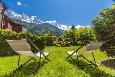 Image de 3 pièces, vue Mont Blanc, au pied des pistes et quasi centre