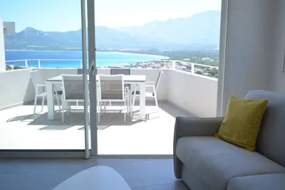 Image de Calvi T2\/T3 Neuf Vue Mer Et Montagnes - Dernier Etage - Wifi