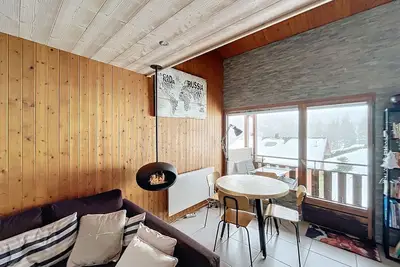 Image de Appartement rénové La Clusaz - skis aux pieds