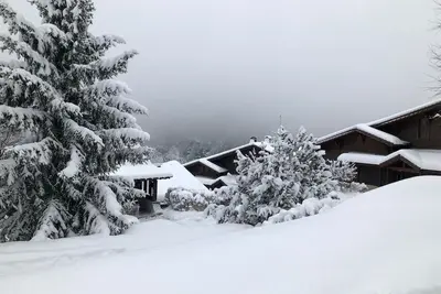 Image de Un cocon au pied des pistes avec une piscine chauffée