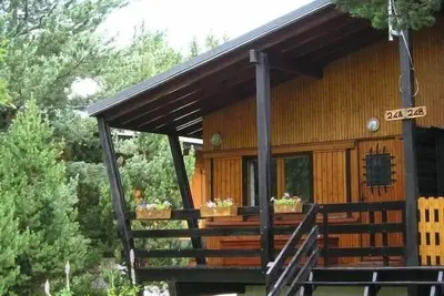 Image de Chalet 4\/5 pers à Pyrénées 2000 dans une clairière de pins près de Font Romeu