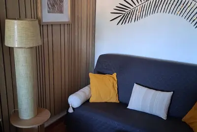 Image de Appart. en duplex climatisé 6 couchages avec Wifi à 2 mn à pied de la plage