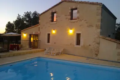 Image de Charming 4* detached House Private Heated Salt Swimming Pool