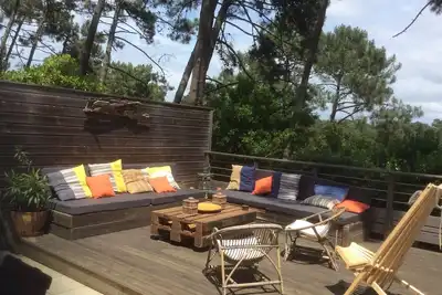 Image de Villa cap Ferret - Village de l'Herbe -  Proche  du bassin et de l'océan