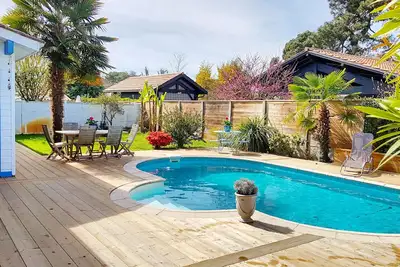 Image de Charmante Maison Typique Du Bassin Au Calme.