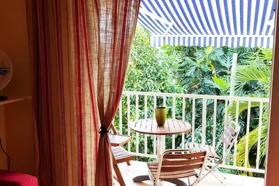 Image de Calliandra, Appartement en duplex proche de la plage de l'Anse Mitan