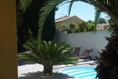 Image de Villa du soleil. Piscine privée. Wifi. Clim. 6 pers. Barbecue. *****