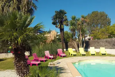 Image de Belle Villa Avec Piscine et jardin de 1000m2 à 2 Pas De La Plage