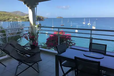 T2 **** Vue mer époustouflante, agencements de qualité, à 2 mn de la plage