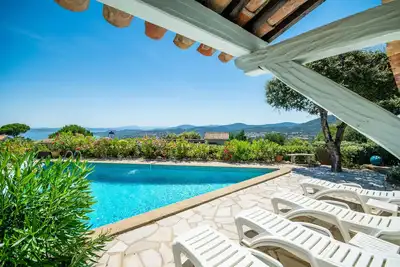 Image de Single-Storey Villa ★ View Of Bay Of Saint-Tropez ★ Heated Pool