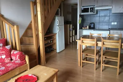 Image de T4 duplex 60 m2 Font Romeu balcon vue panoramique 6 pers tout confort