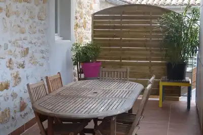 Image de Le torrent, gîte 100 m2, centre village, dans maison rénovée comprenant 4 gîtes