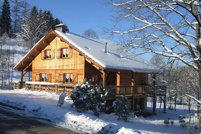 Un chalet confortable et chaleureux pour se ressourcer en douceur