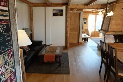 Image de Grand appartement duplex de charme au coeur de Saint-Gervais les Bains.