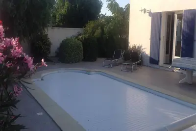 Image de Maison sur terrain clos, piscine chauffée selon la température extérieure, Wifi