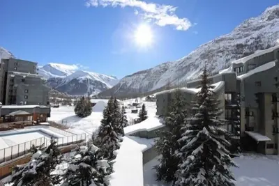 Image de Appartement 2 pièces à Val d'Isère-La Daille, Beau Panorama sur les montagnes