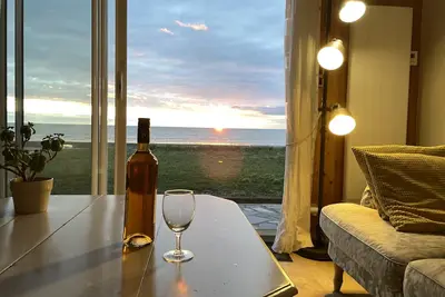 Image de Villa en front de mer Ă Hauteville sur mer. CĂ´te Ouest du Cotentin