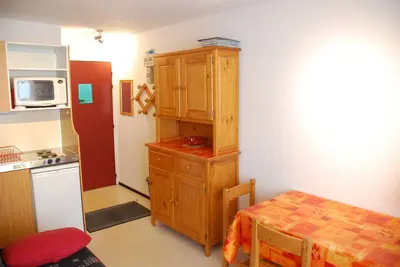 Appartement T2 Rdc - 25m2 4 personnes - Val d Huez - Parking -