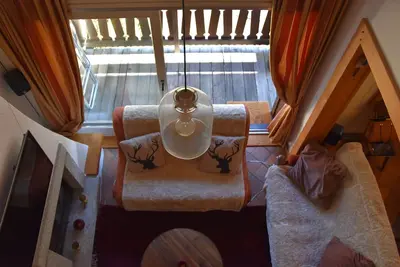 Image de Bel Appartement 80m2 avec cheminée, vue sur Mont Blanc